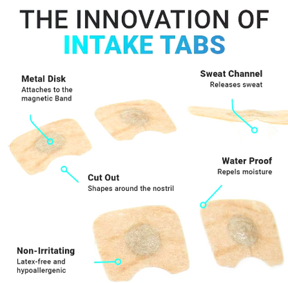 30-Piece Magnetic Nasal Breathing Strips
